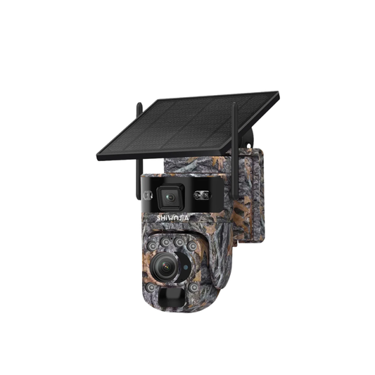 6K Solar Camera WiFi 128GB PTZ Motion Detection