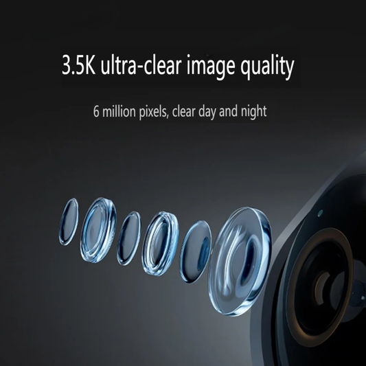 Outdoor Security Camera 4 Pro 9x Zoom 5MP 128GB