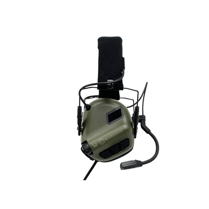 Tactical Noise Reduction Shooting Earmuffs with Helmet Rail Adapter