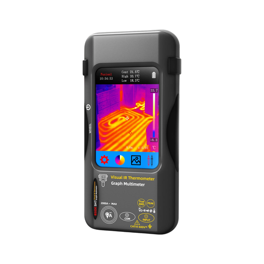 High Accuracy Thermal Multimeter with Voltage Testing