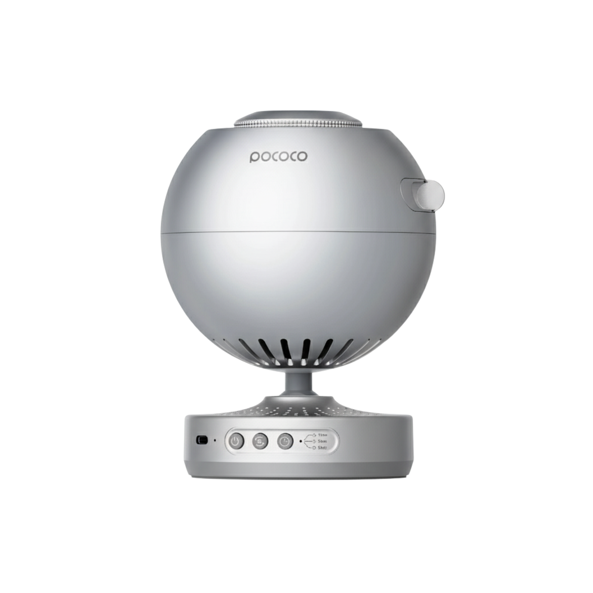 Silver Galaxy Projector Star Light Lamp for Kids Bedroom