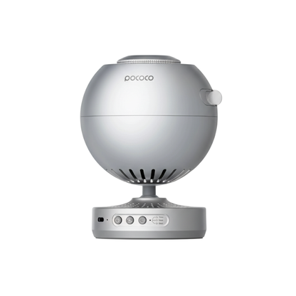 Silver Galaxy Projector Star Light Lamp for Kids Bedroom