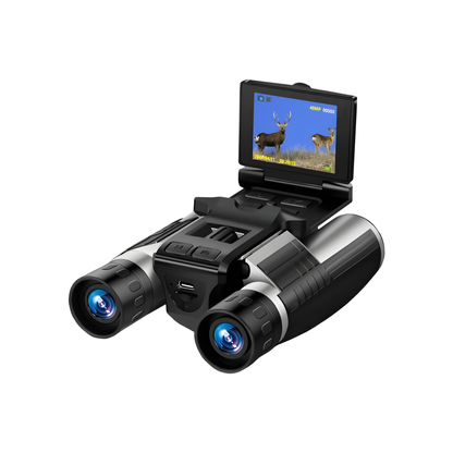 12X Optical Zoom Digital Binoculars Camera 48MP