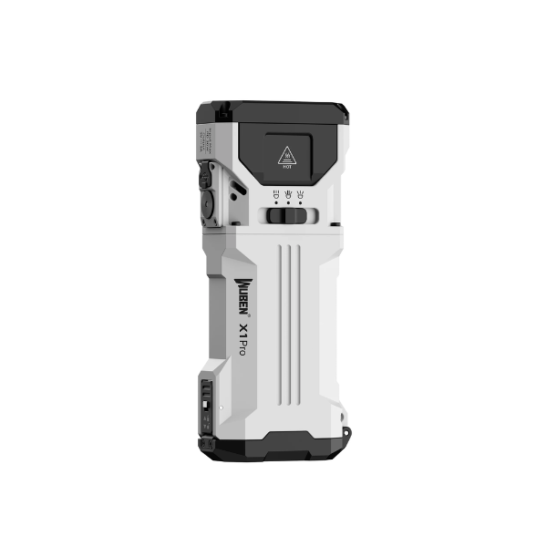 12300 Lumens EDC Flashlight with 9600mAh Power Bank