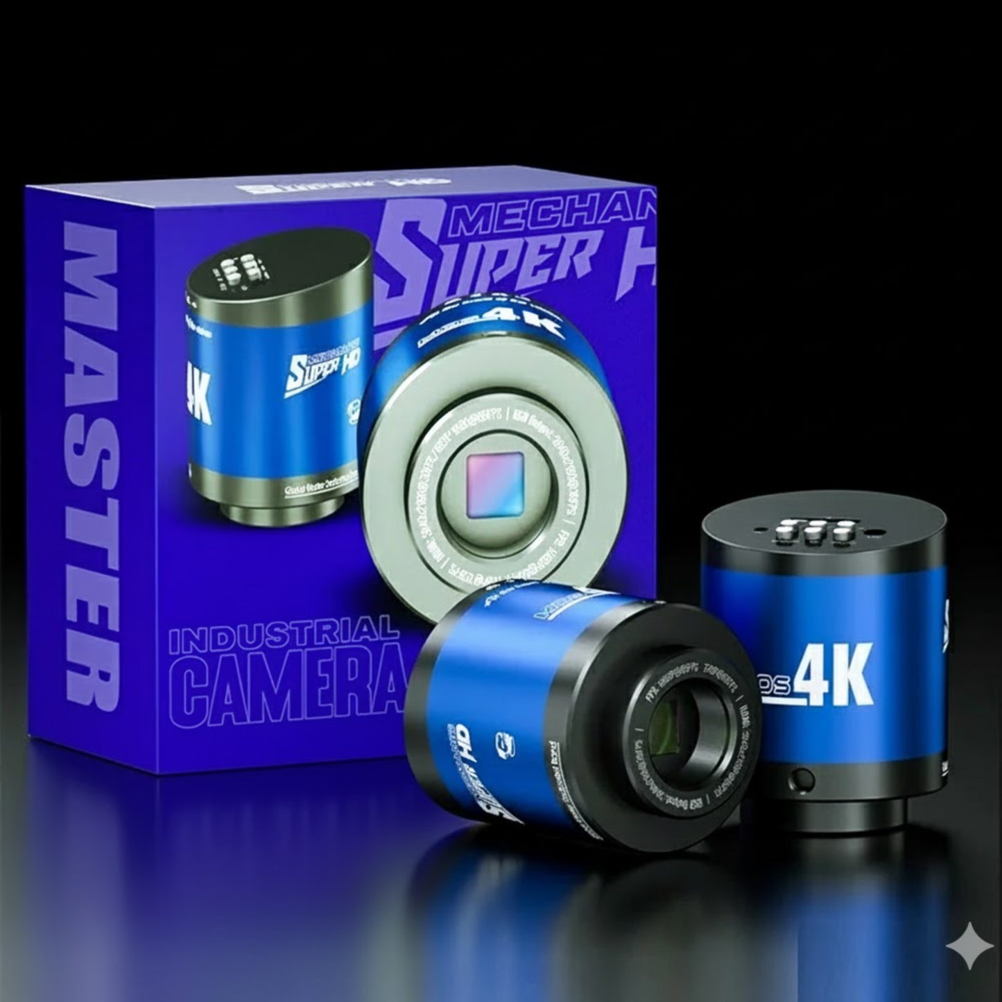 HD Microscope Camera 4K 60FPS Fast Transmission