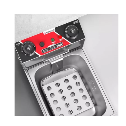 10L Dual Tank Electric Deep Fryer Commercial Kitchen