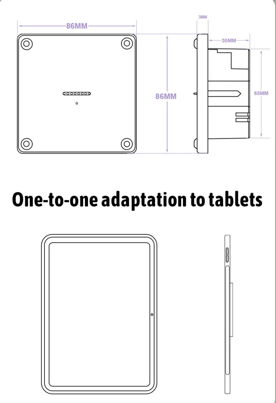 15W Fast Charge Magnetic Dock for iPad Air 4/5
