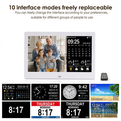 10.1 Inch WiFi Smart Calendar Clock with Weather Forecast