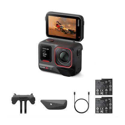 Portable 8K 360 Dergree Camera Kit with Accessories