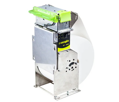 Vertical Thermal Kiosk Ticket Printer Green Bezel 80mm