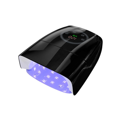 132W Rechargeable Black UV LED Nail Lamp High Power