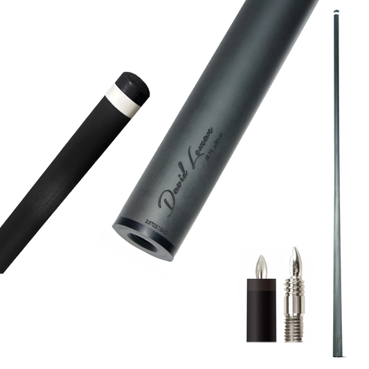 Bullet-Flat 12.9mm Carbon Fibre Billiards Cue Shaft
