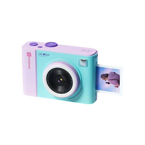 Retro Hybrid Instant Camera 2.8 Inch IPS Screen WiFi Printer