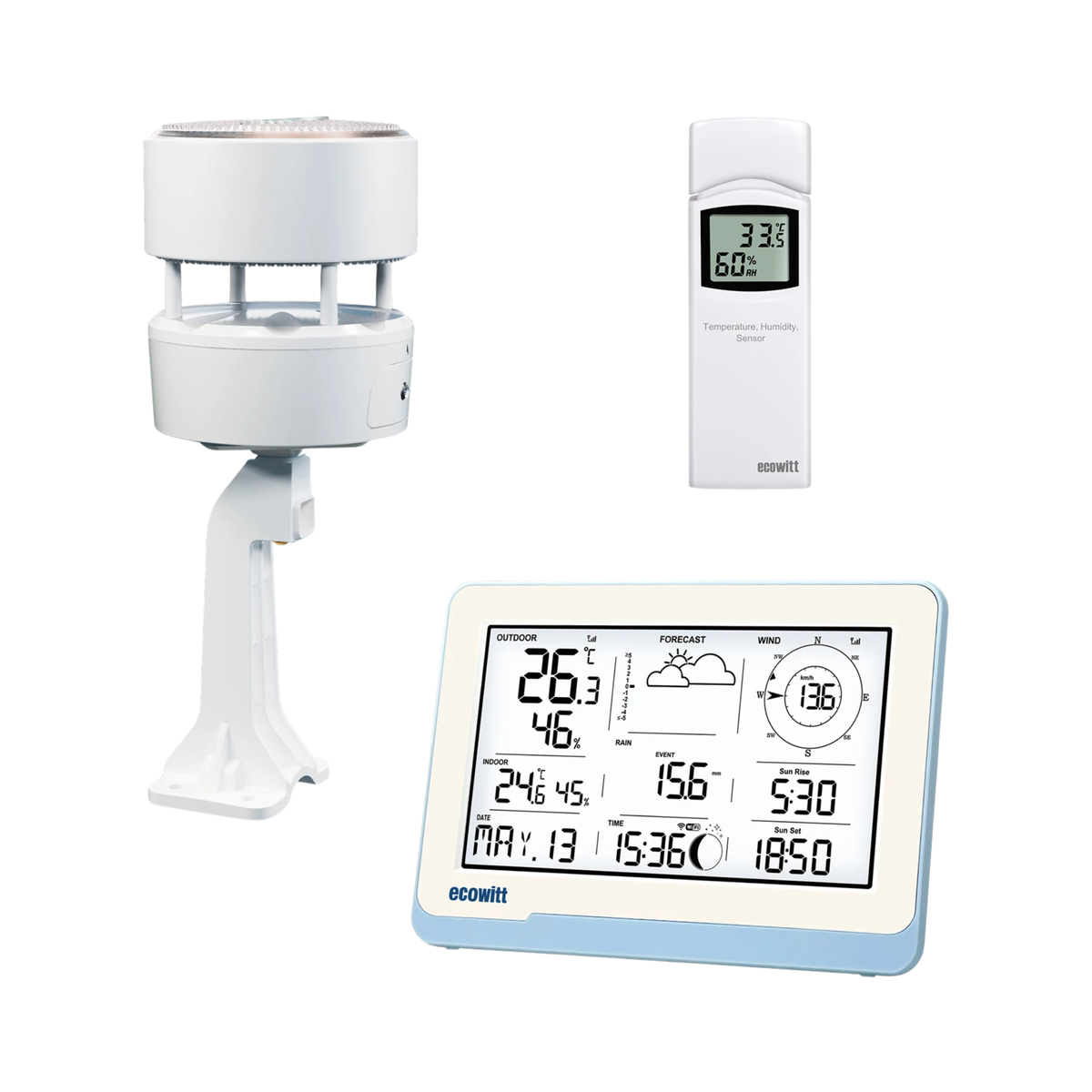 Smart Home Weather Station with Real-Time Outdoor Monitoring