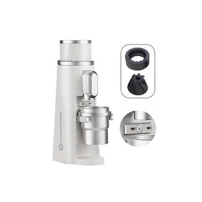 48mm Titanium Burr Coffee Grinder White Ti