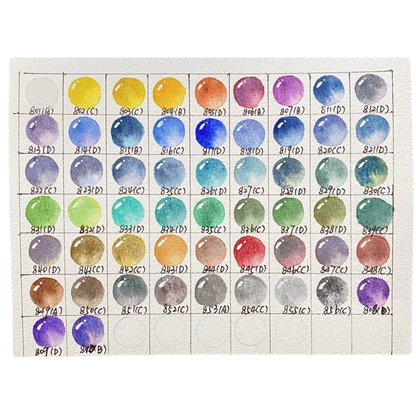 56 Colour Professional Watercolour Paint Set Artist Student