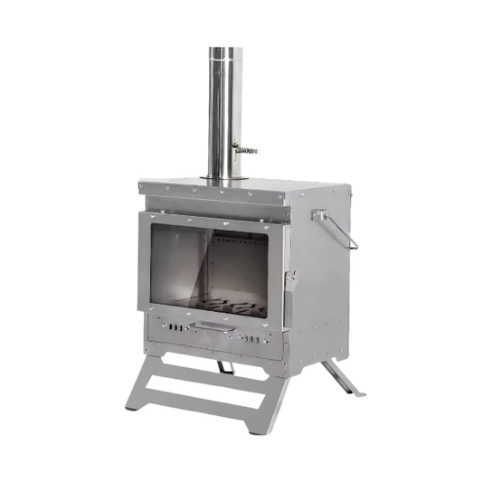 Portable Outdoor Firewood Fireplace Camping Heating Stove