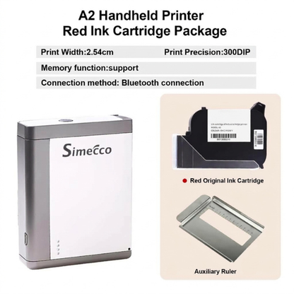 Handheld Inkjet Printer QR Barcode Date Code Printing