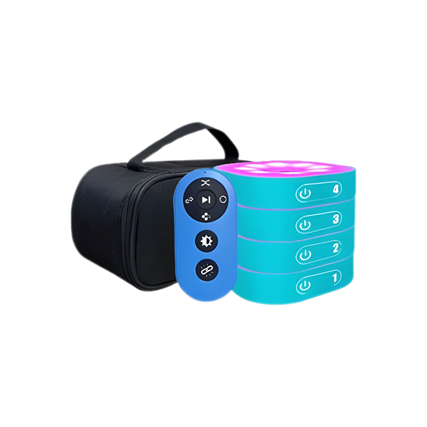 4 Lamp Blue Agility and Reaction Training Equipment