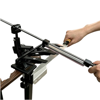 Professional Knife Sharpening System with Fine Angle Adjustment