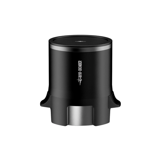 Black 58mm Coffee Dosing Ring for Espresso Grounds