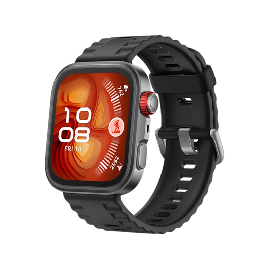 Fit 4 Pro Black Smartwatch ECG Heart Rate Tracking