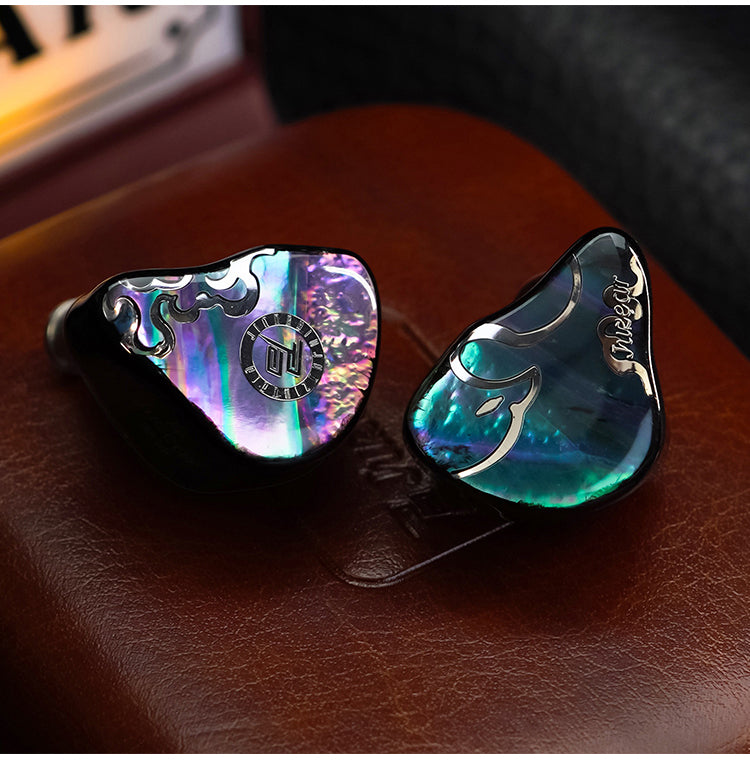 High Resolution Hybrid In-Ear Earphones Rainbow Finish