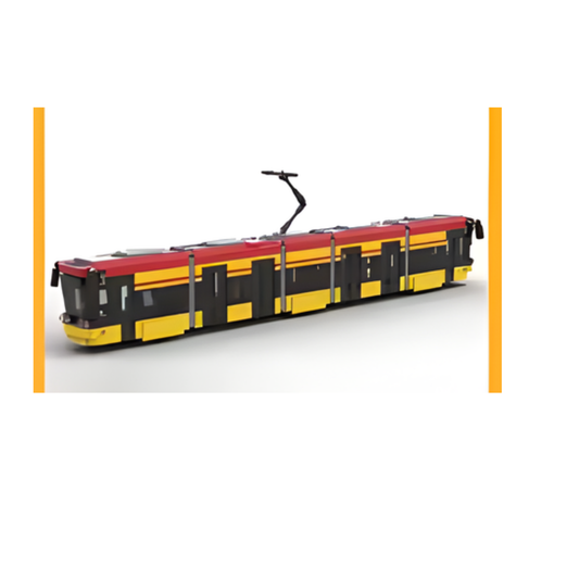 ST1287-1089PCS Educational Train Model Construction Bricks Kids Gift