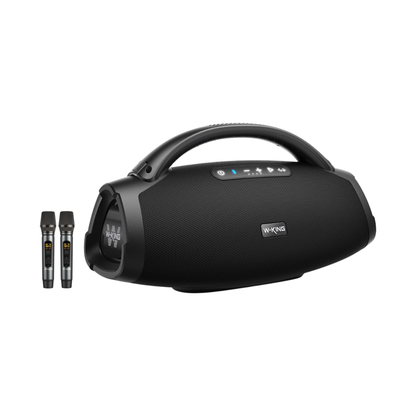 Massive Bass 200W Bluetooth Boombox with Dual Microphones