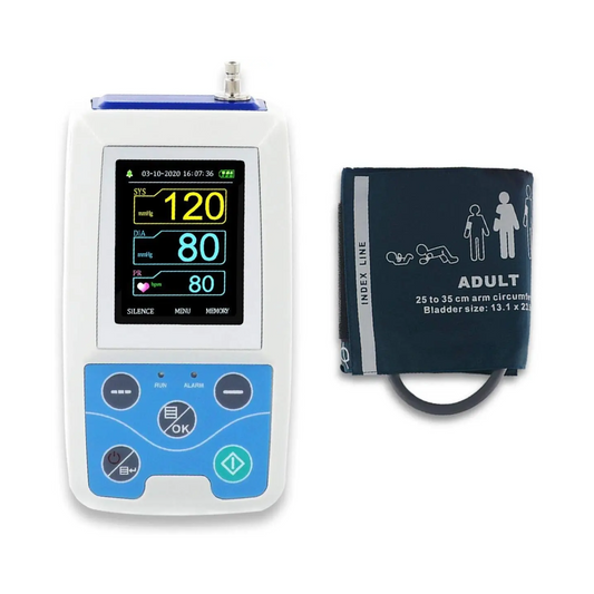 Twenty Four Hour Ambulatory Blood Pressure Monitor Holter Adult Cuff