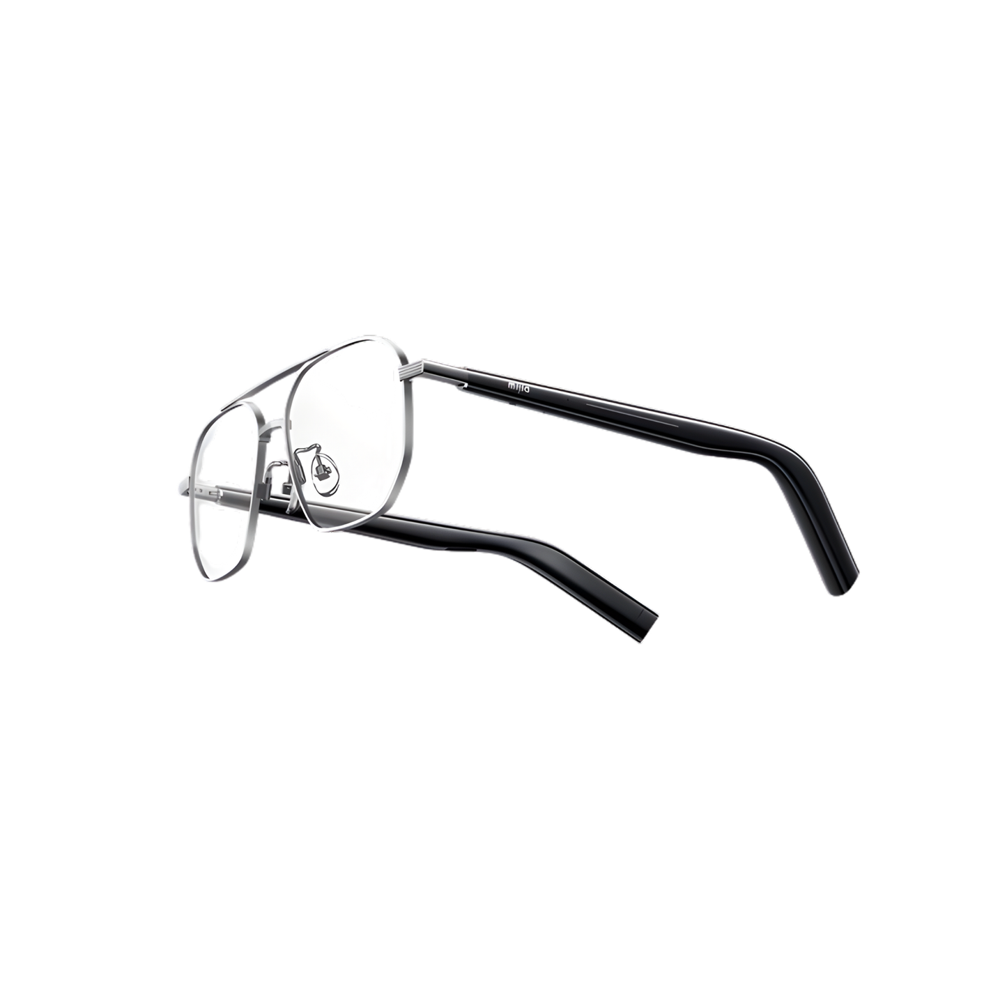 Metal Aviator Smart Glasses Detachable Quick 1h Charge