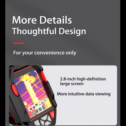 Rechargeable Thermal Camera with HD Screen for Accurate Temperature Scans