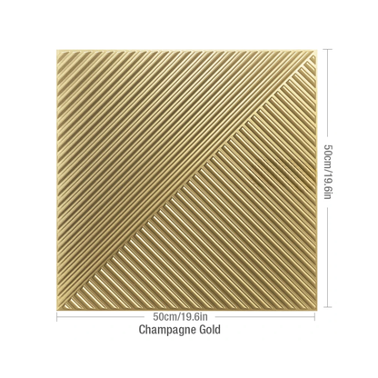 H-Premium Geometric 3D PVC Wall Panels 12-Pack