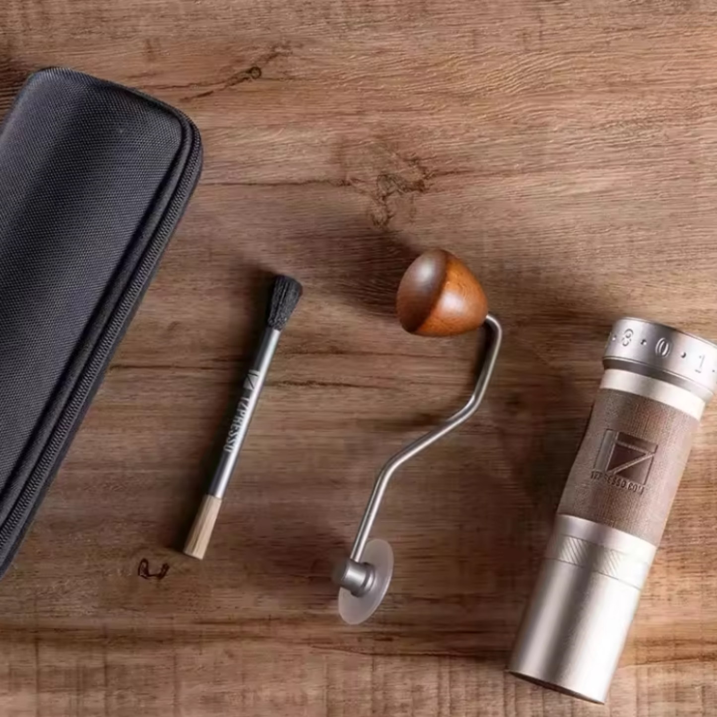 Precision Hand Coffee Grinder with Fine Adjustment for Pour Over