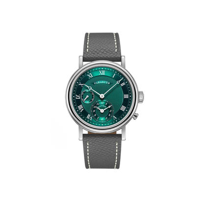 Retro Luxury Quartz Watch Men Waterproof Night Light Green