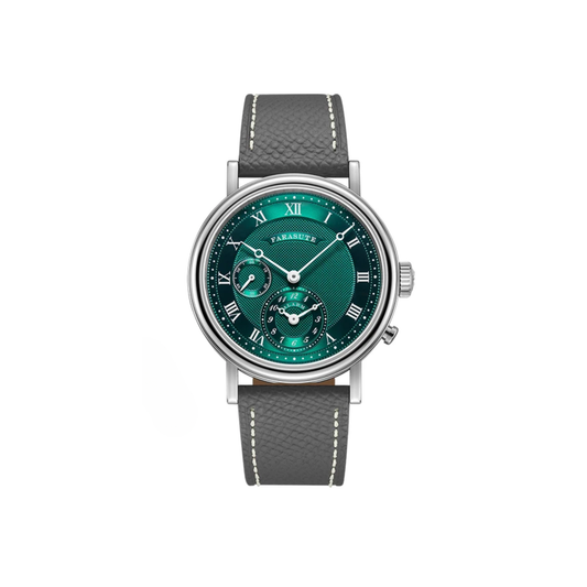 Retro Luxury Quartz Watch Men Waterproof Night Light Green
