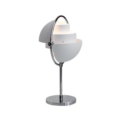 Modern White Desk Lamp Adjustable Metal Table Light