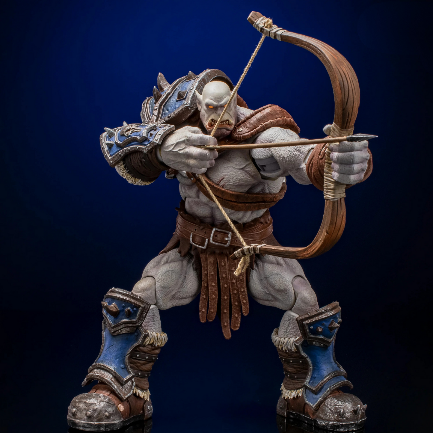 Collectible Fantasy Soldier Figure White Box Packaging