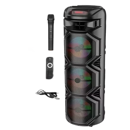 Portable 40W DJ & Karaoke Bluetooth Speaker