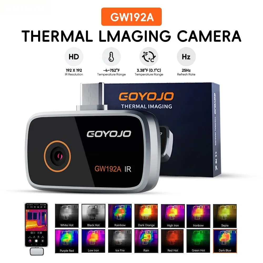 Portable Thermal Imaging Camera for iPhone and Android Phones