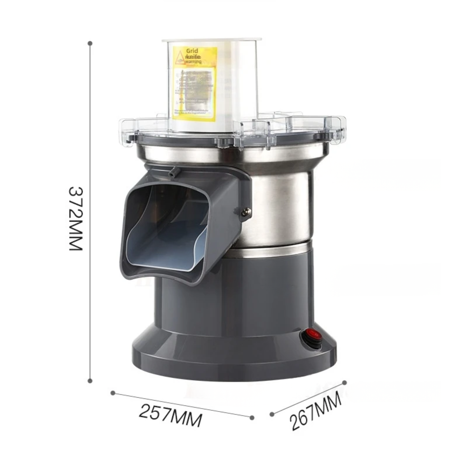 Heavy Duty 3in1 Food Cutter Slicer Dicer Machine