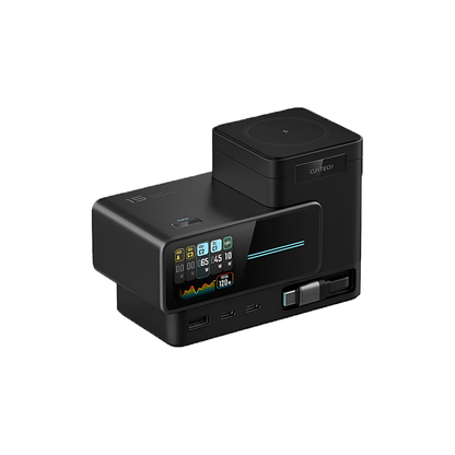 140W GaN USB-C Charging Station Wireless Display