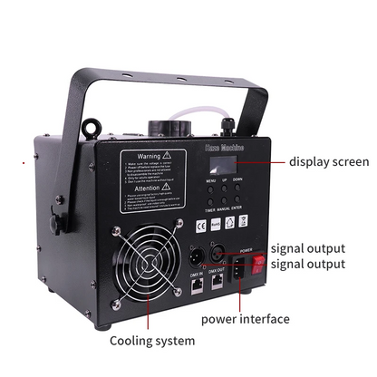 500W DMX Smoke Machine Water Based Hazer Fog