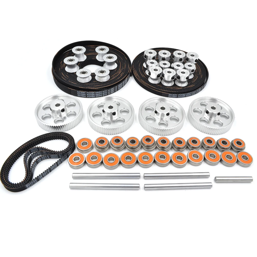 3D Printed Motion Kit GT2 Timing Belt Pulley Set