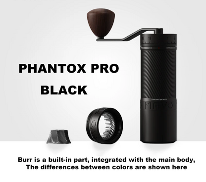 Precision Manual Coffee Grinder with 45mm Burr and 120 Clicks