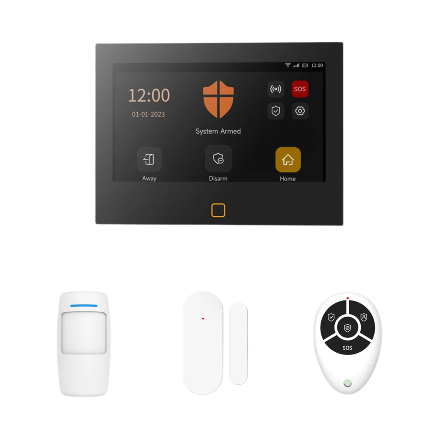 Smart Home 9-Piece Alarm System Works with Alexa