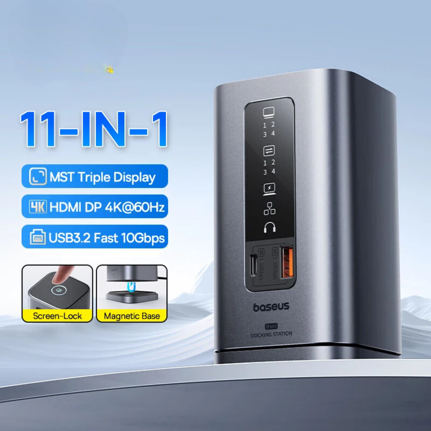 USB C Hub with 4K HDMI and PD 100W