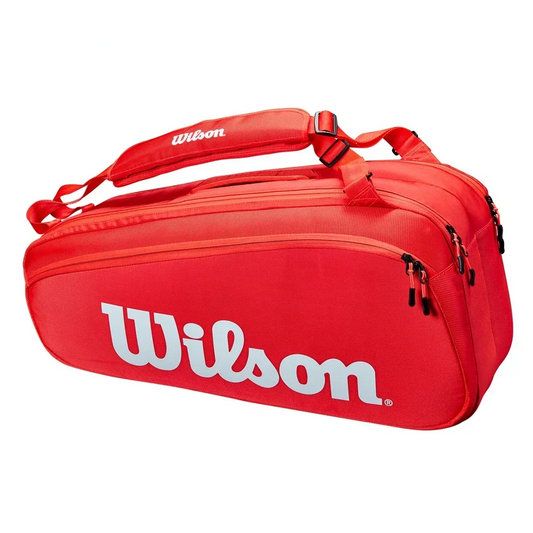 Wilson 9-Racket Tennis Bag with 3 Decks Thermoguard