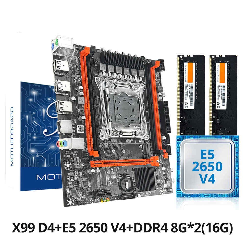 High-Performance X99 P4 Motherboard Kit