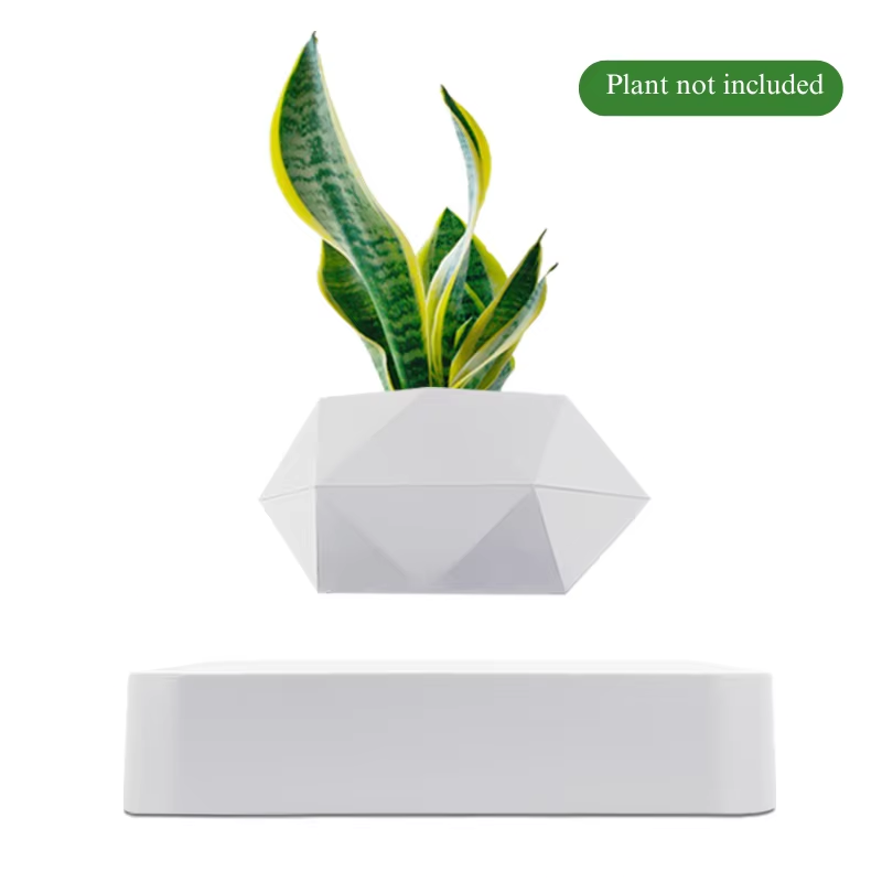 Floating Air Bonsai Planter with Magnetic Levitation